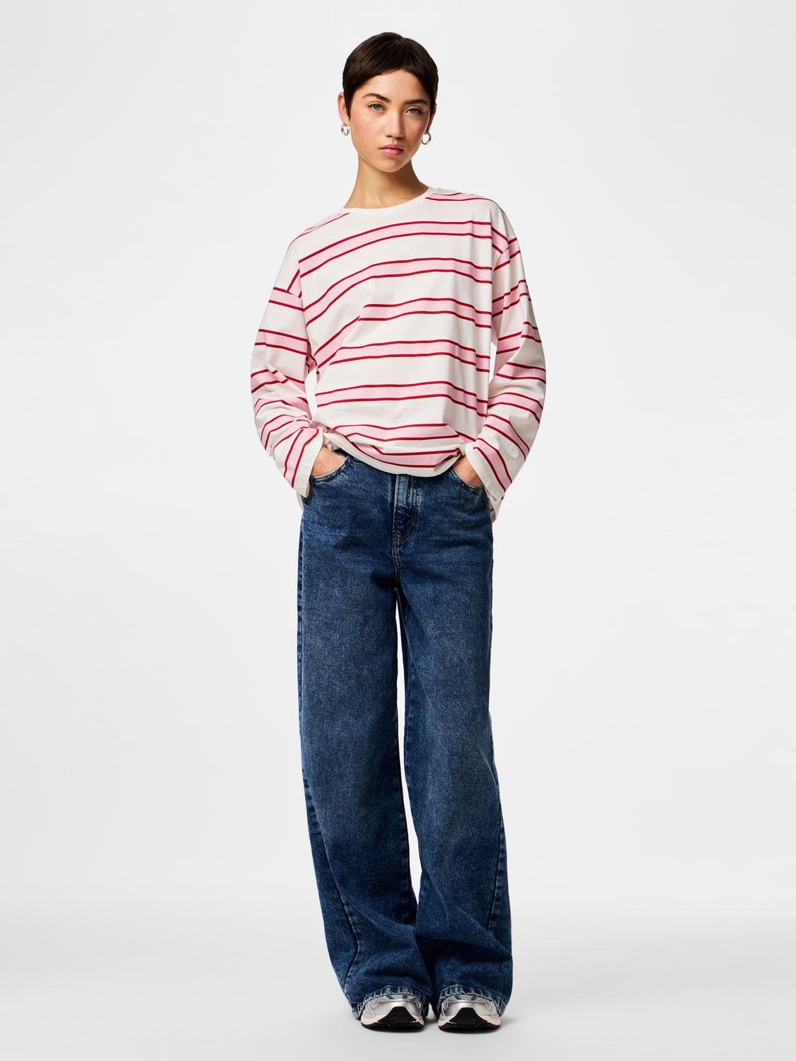 PCMILA T-Shirt - Roseate Spoonbill - VERO MODA & VILA Bergvik
